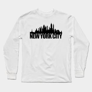 NYC Skyline Long Sleeve T-Shirt